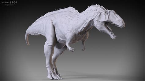 Character & Creature Concept Designer, 3D Modeler & Sculptor - Acrocanthosaurus