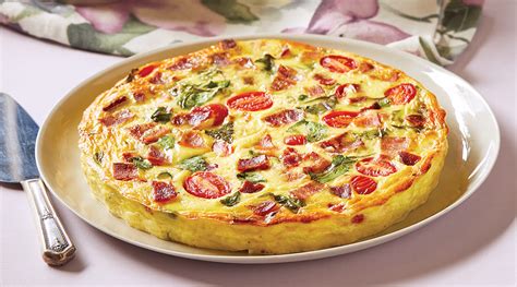 Bacon-Gouda Crustless Quiche | Wisconsin Cheese