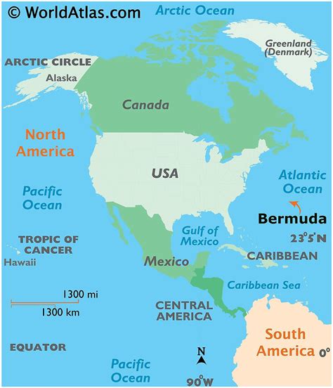 Mapas de Bermudas - Atlas del Mundo