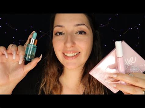 ASMR Testing Beauty Products on You Makeup Skincare Tarte Cosmetics ...