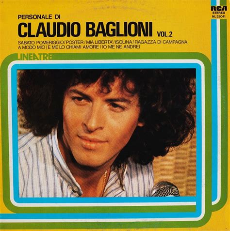 Claudio Baglioni – Personale Di Claudio Baglioni Vol. 2 (1977, Vinyl ...