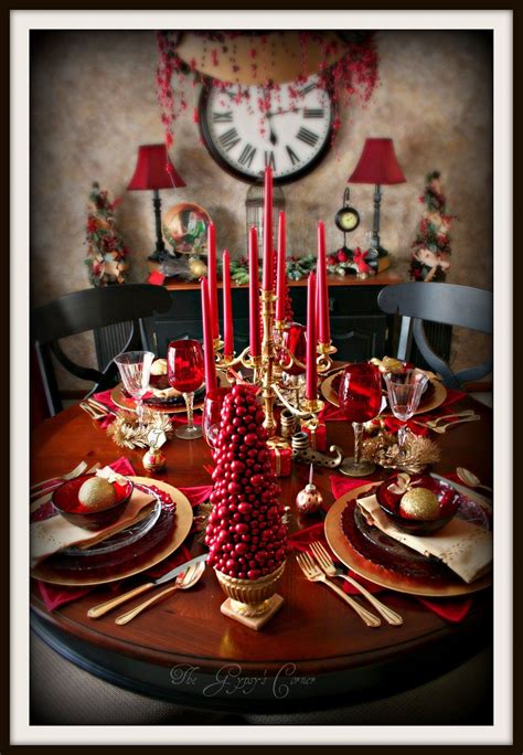 Gold Christmas Table Decorations / 30 Sparkling Gold and Silver ...