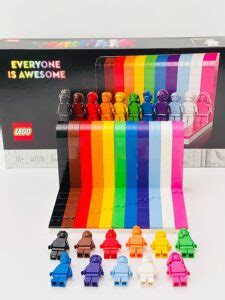 Everyone is Awesome with the New LEGO Pride Set - Review and Where to Get It