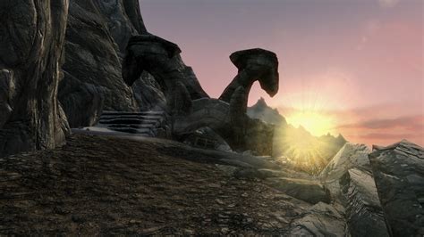 The Setting Sun on a Vampire's Lair at Skyrim Nexus - Mods and Community