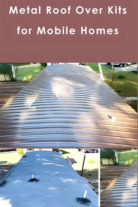 Mobile Home Metal Roof Over Kits | Mobile home roof, Mobile home exteriors, Mobile home renovations