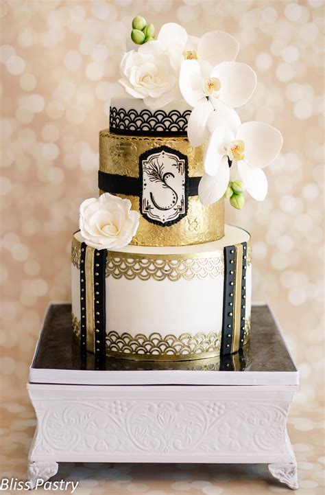 Art Deco Birthday Cake - CakeCentral.com