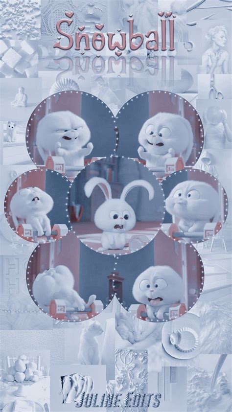 the snowball movie poster is shown in black and white