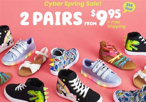 Fabkids Shoes on Sale | Grab 2 Pairs for $9.95 + Free Shipping!