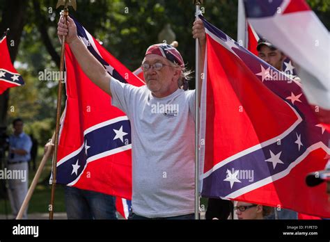 Washington, DC, USA. 5th September, 2015.The Sons of Confederate Veterans hold a rally for the ...