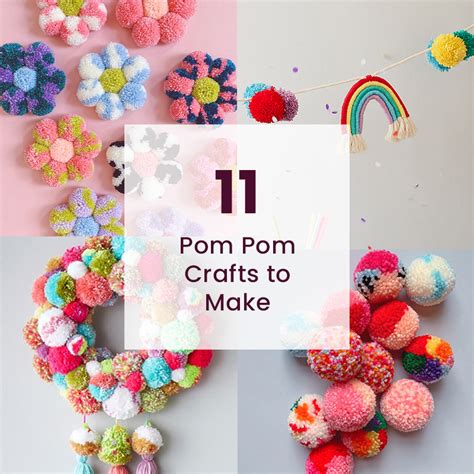 11 Pom Pom Crafts to Make | Hobbycraft