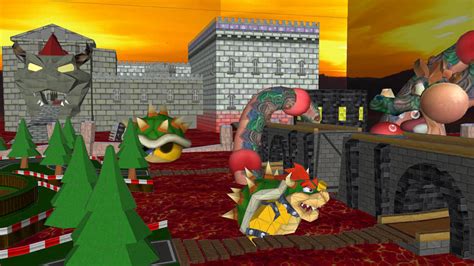 Bowser's Dam circuit : mario kart wii custom tracks | 3D Warehouse