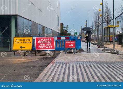 Signage For Pedestrian Border Crossing From Mexico To USA In Tijuana Mexico Editorial Image ...