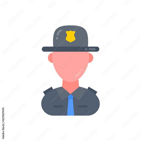 State Trooper icon in vector. Logotype Stock Vector | Adobe Stock