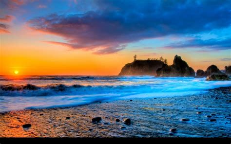 Sunset Beach Backgrounds - Wallpaper Cave