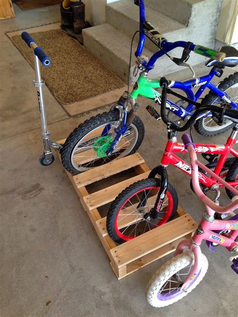 Easy Steps To Create A Diy Bike Rack For Your Garage - Garage Ideas