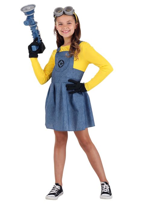 Minion Girl's Costume