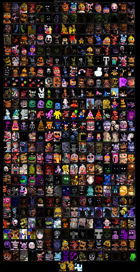 The Complete Ultimate Custom Night Version 4 by Will220 on DeviantArt