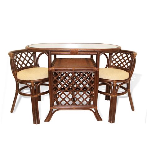 Borneo 3-pc. Dining Set – Rattan USA