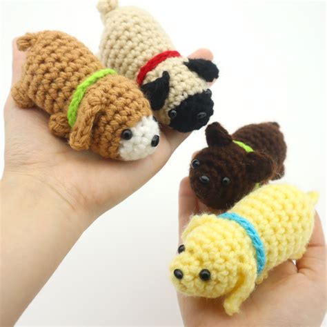 No-Sew Scrap Dogs Amigurumi - PDF Crochet Pattern - StringyDingDing