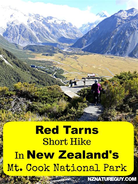 Red Tarns - Short Mt. Cook Walk - New Zealand Nature Guy