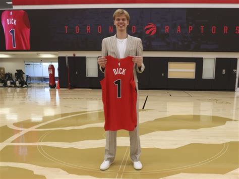 Toronto Raptors unveil top draft pick Gradey Dick | Toronto Sun