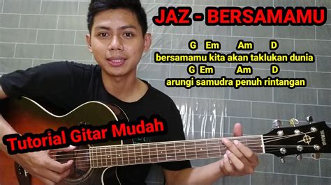 (chord) Jaz - Bersamamu | Tutorial Gitar mudah - YouTube