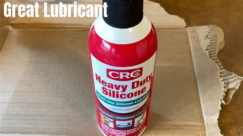 CRC Heavy Duty Silicone Lubricant - YouTube