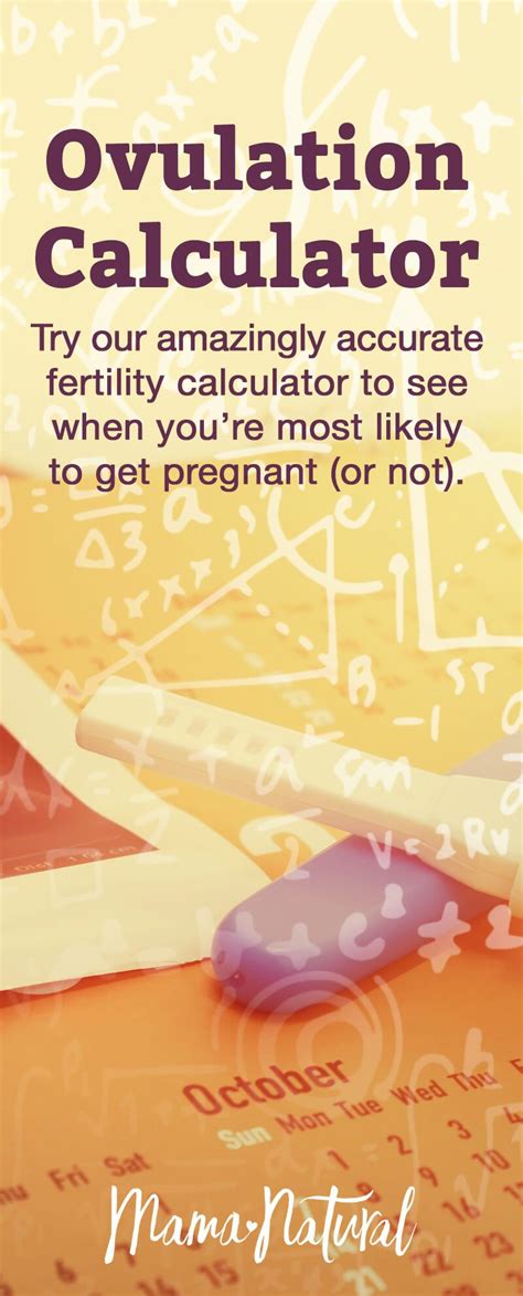 Fertility calculator – Artofit