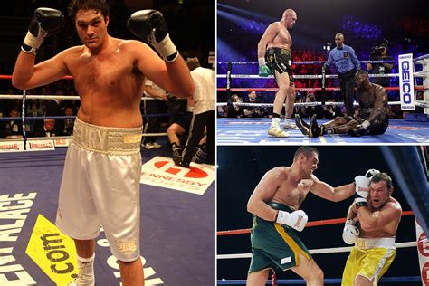 Tyson Fury's top five knockouts during unbeaten career from smashing Deontay Wilder to crushing ...