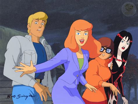 Scooby-Doo And The Witch's Ghost Original Production Cel On Original Background | lupon.gov.ph