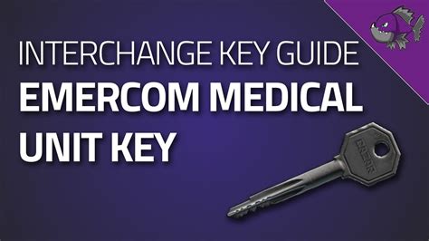 EMERCOM Medical Unit Key - Key Guide - Escape From Tarkov - YouTube