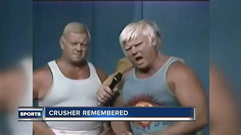 Old foes remember local wrestler 'Da Crusher'