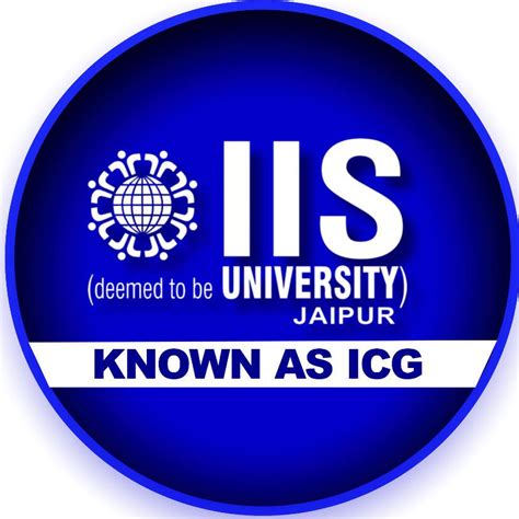 The Department of... - IIS deemed to be University, Jaipur. | Facebook