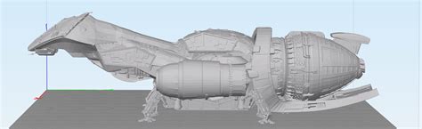 STL file Serenity, Firefly Class ship 🚢・3D printable model to download・Cults