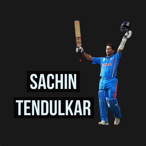 Sachin Tendulkar stickers - Sachin - T-Shirt | TeePublic