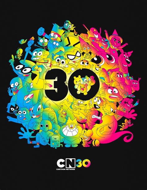 Cartoon Network 30th Anniversary Poster by IAmAutism on DeviantArt