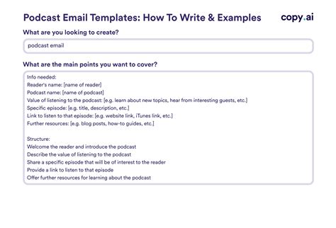 Podcast Email Templates: How To Write & Examples