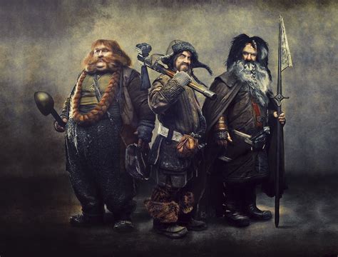 The Dwarves Of The Hobbit by G-10gian82 on DeviantArt