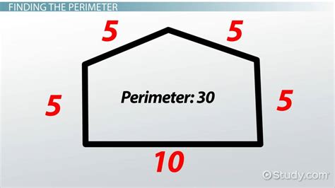 Perimeter of a Pentagon | Overview, Formula & Examples - Lesson | Study.com