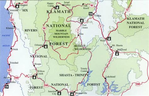 Marble Mountains Wilderness Topographic Map - Northwest Nature Shop