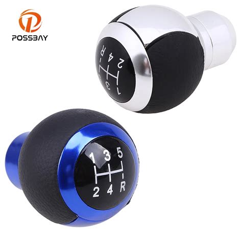 Aliexpress.com : Buy POSSBAY Auto Car Gear Shift Knob 5 Speed Globe Shape Head Truck Shifter ...