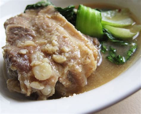 the indolent cook: easy slow braised pork spare ribs