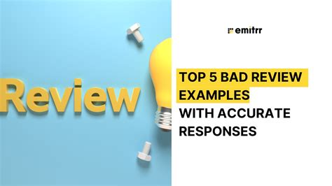 Bad review examples | Top 5