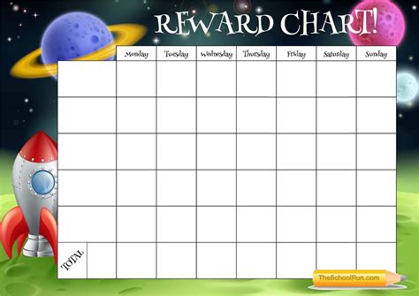 Reward Chart Printable Kids sticker Chart with Superhero Elements Children's Star Chart Instant ...