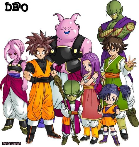 Dragon ball online characters | Anime dragon ball super, Anime dragon ...