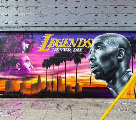 Kobe Bryant murals in South Los Angeles