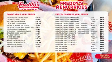 Freddy's Menu Prices w/ Current Discounts (2024)