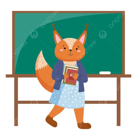 Funny Student Clipart Transparent PNG Hd, Funny Cartoon Animal Student ...