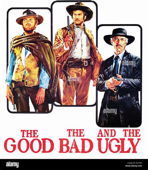 Good, the Bad, and the Ugly, The - Movie Poster Stock Photo - Alamy