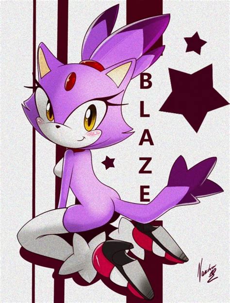 Blaze the cat by nancher on DeviantArt